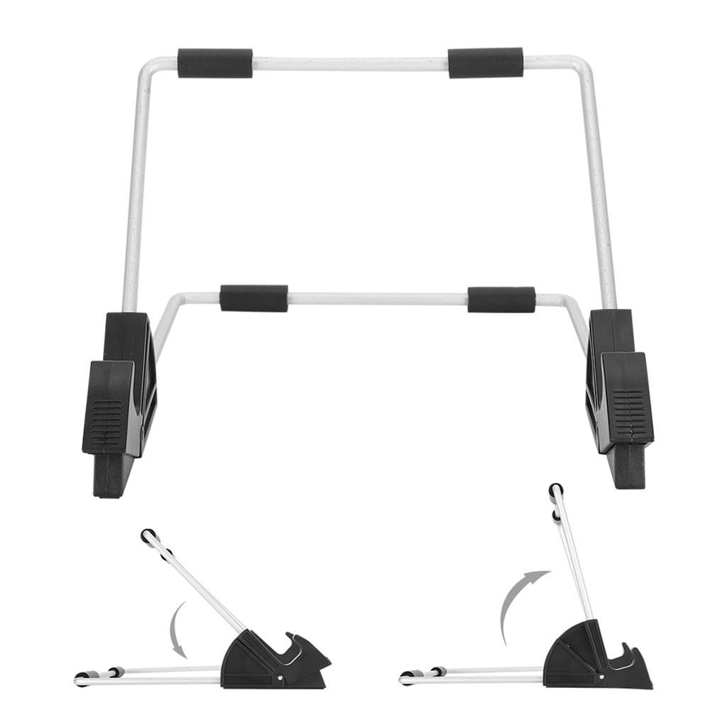 Nastavitelná podpora tabletu Ergonomický stolní stojan Inovativní odnímatelný skládací černý