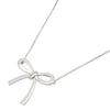 Used Ribbon Necklace Necklace Silver925 Silver Used