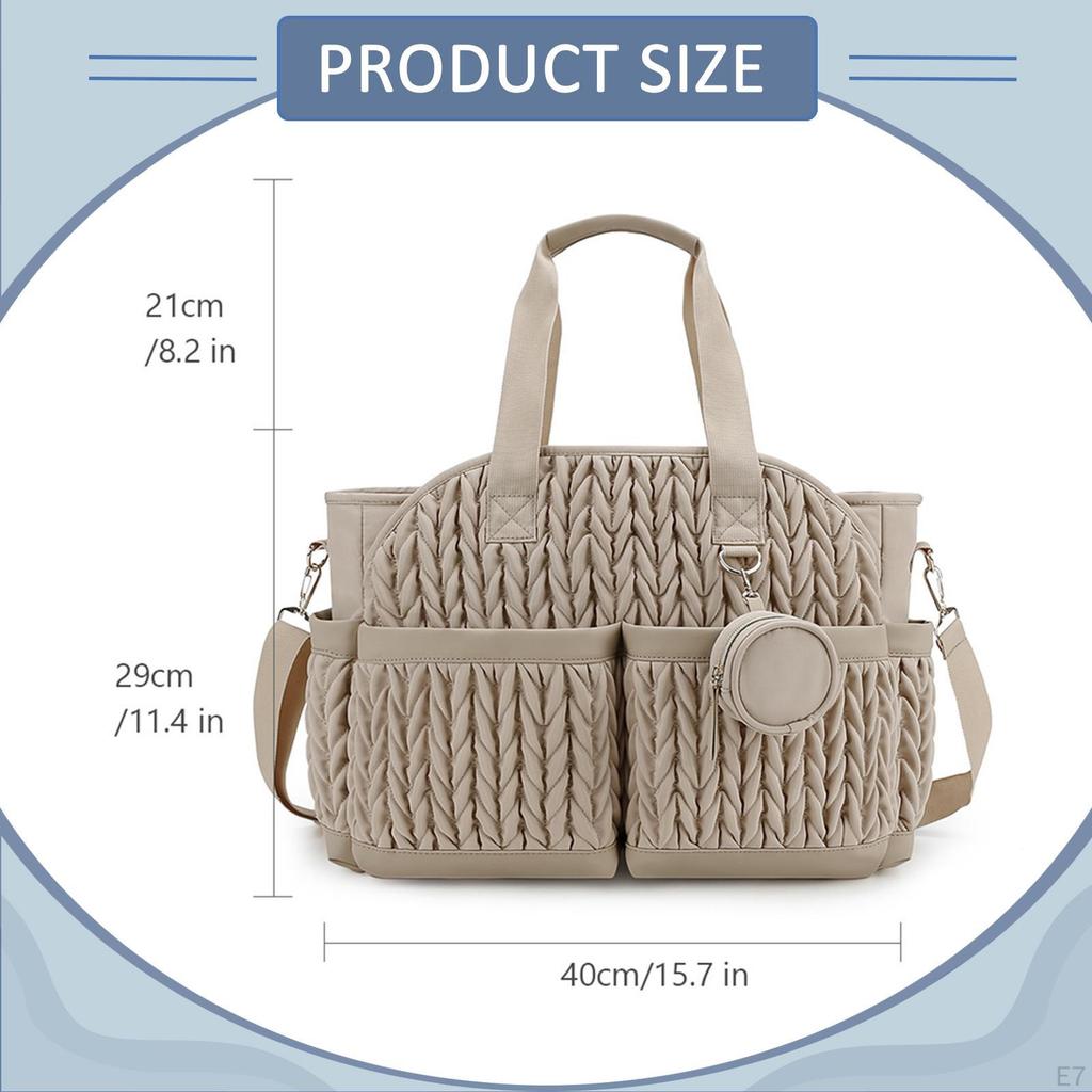 Wickeltasche Wickeltasche Mama Papa Geschenk Vielseitig Tragbar Wasserdicht Aufbewahrung für das Nötigste Handtasche