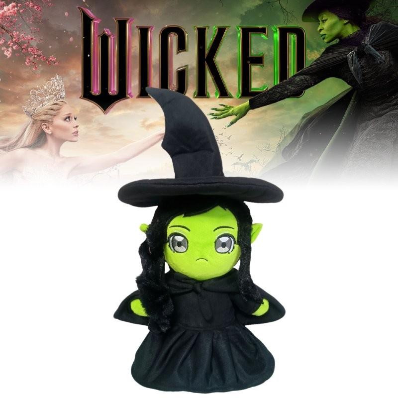 Enchanting Movie Wicked Plush Doll Magical Wicked Witch Cute Stuffed Toy 25cm Height