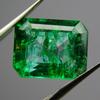 8 Ct Natural Certified Emerald Emerald Shape Green Colombian Loose Gemstone A-3860b