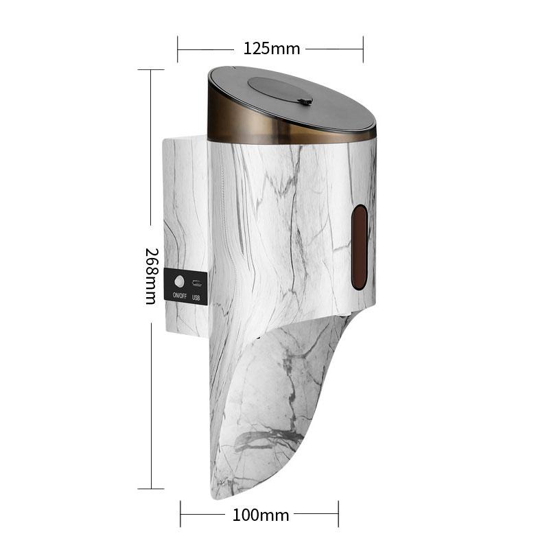 

Auto sensing gel soap dispenser shampoo shower gel bathroom accessories USB charging soap dispenser automatic dispenser 750ml