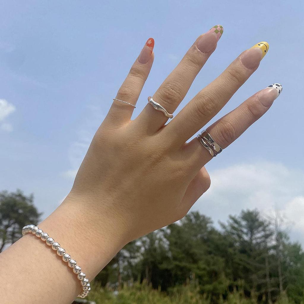 Mezmic 3Mm Ball Chain 925 Silver Bracelet