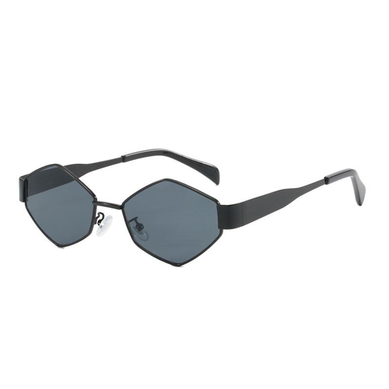 2024 Trendy Women's Diamond-Styled Metal Sunglasses - European & American Street Fashion