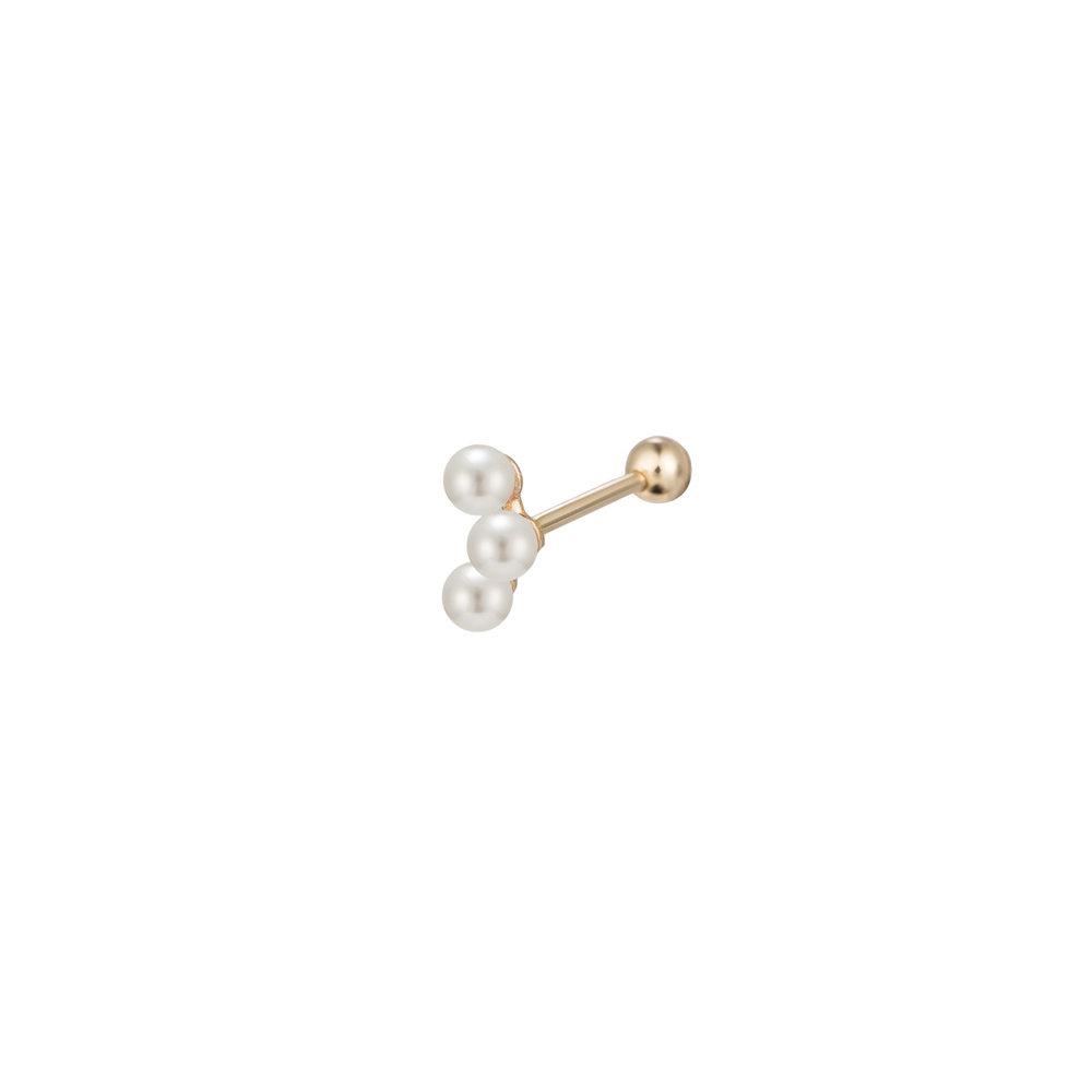 J Basic 14K Single Piercing (Jjjbef7Af356Y4P00)