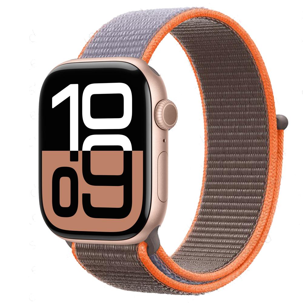 Cinturino in Nylon a Passante Per Apple Watch Bands 46mm 44mm 40mm 41mm 45mm 42mm Cinturino Originale iWatch Serie 11 10 SE 9 8 Ultra 3
