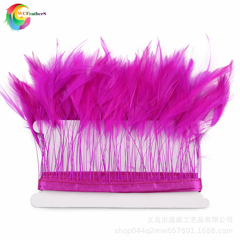 10-13Cm Tear Item Wool Edge Clothing Accessories Pendant Material Chicken Feather Cloth Edge Fringed Skirt Diy