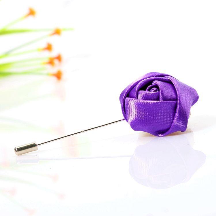 Herren Knopflochblumen für Hochzeit Bräutigam Anstecker Reversnadeln Band Rosen Blume Herrenanzug Knopfloch Anstecknadel Hochzeit Zubehör hochzeit
