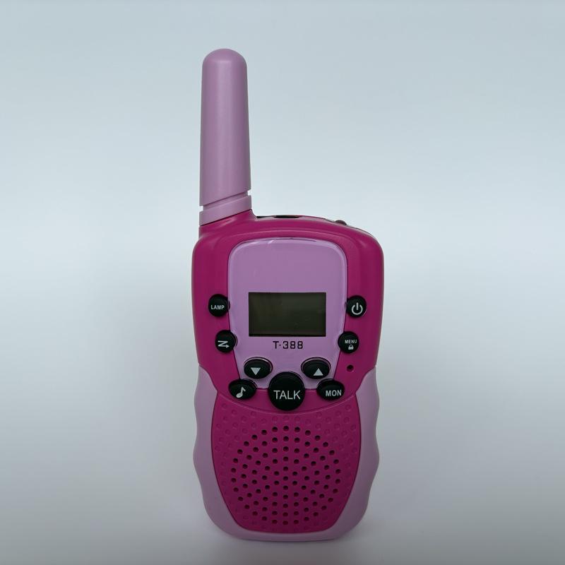 T388 Kids' Outdoor Walkie-Talkie for Parent-Child Activities - Mini Handheld Wireless, Battery Powered