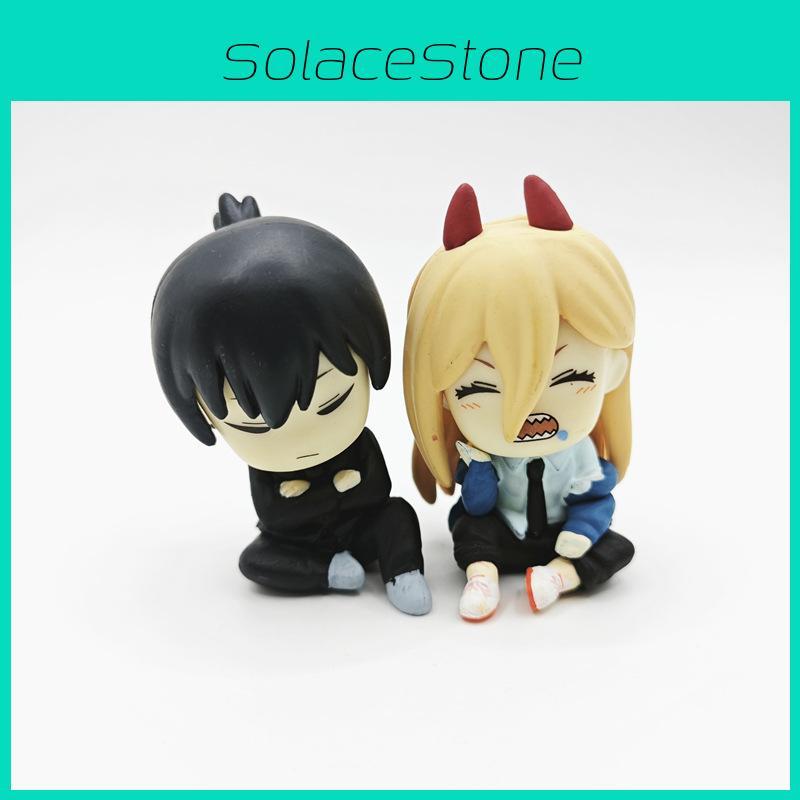 Delightful Chainsaw Man Shoulder To Shoulder Cute Blind Box Toy Models Perfect For Display