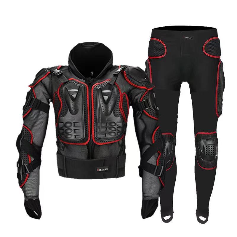 Autumn/Winter Off-Road Motorcycle Armor & Chest Protector Suit for Riding, Racing, and Skiing