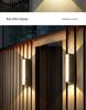 LED Waterproof Outdoor Wall Light for Balcony, Courtyard, and Gate