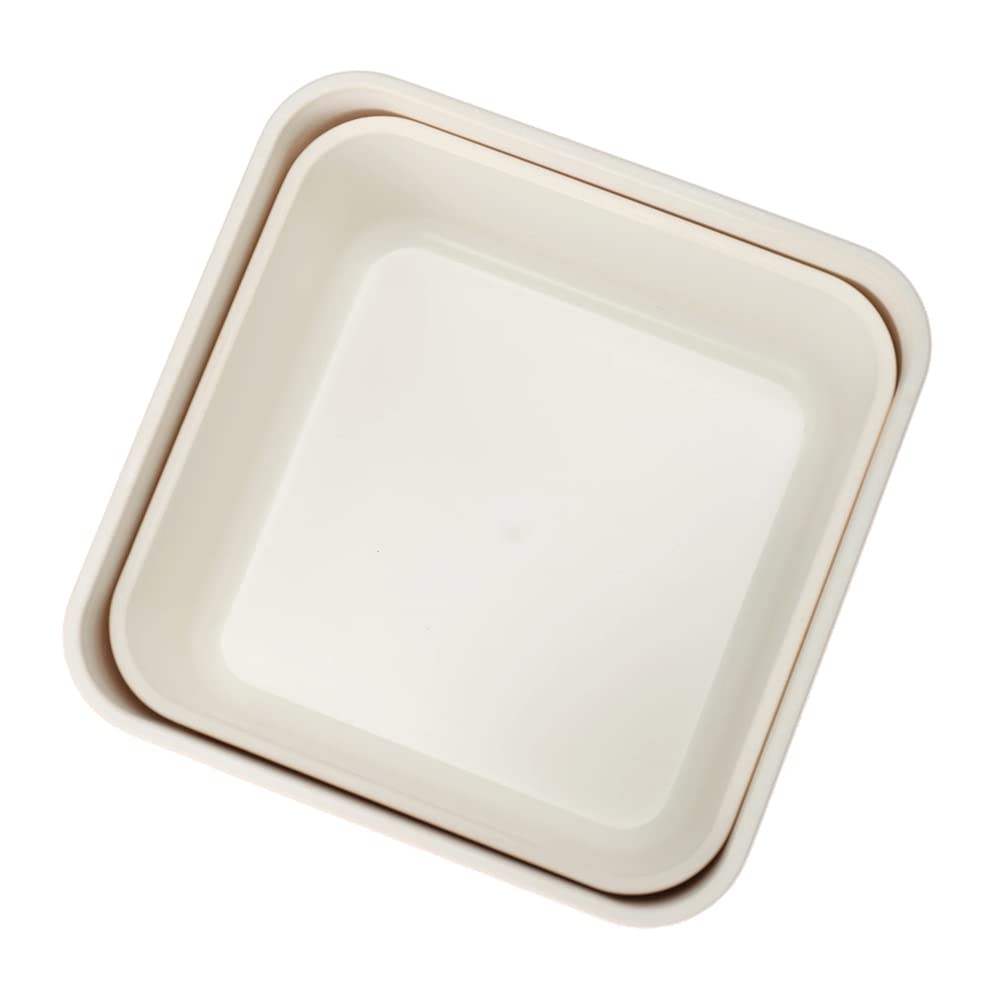 Paul Joe Break Time Lunch Two Nude & Box, Square, Tiers, Pink, PAJB-DBX05-PK