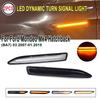 Dynamic Turn Signal LED Side Marker Light Flashing Indicator For Ford Mondeo 4 Mk4 Hatchback Saloon Estate BA7 2007-2015