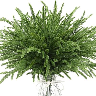 10/20 Stück Künstliche Pflanze Kiefernadel Weihnachtsbaum Party Haus Raum Tischdekoration Außenhof Garten Hochzeit Braut DIY Geschenk