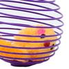 Yousheng Cat Toy Built-in Plush Mouse Spring Wire Cage Design Boredom Relief Pet Cat Chew Toy Cat Hunting Simulation