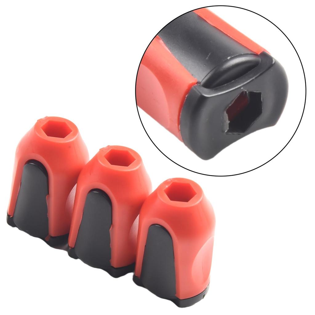 3PCS Magnetizer Drill-Bit Magnetic Ring Magnet Screwdriver Bit Holder Head Lock