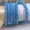 Garment Material Colorful Soft Shiny Resin Sequin Rope Glitter Rope Strings Sandal DIY Hat Decor