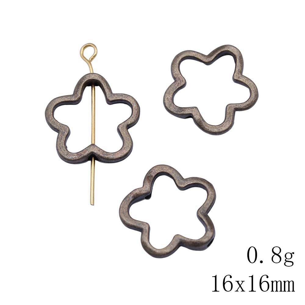 Bead Material Jewelry & Accessories Flower Small Hole Beads Spacer Accessories Parts Beads Jewelry Making Findings For Diy