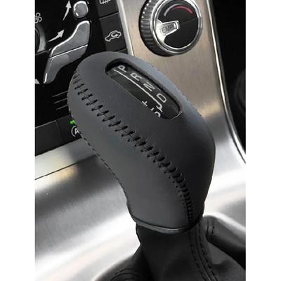 Nový kožený kryt hlavice řadicí páky pro Volvo V60 S60 S80 XC60 2013 2014 2015 2016 2017