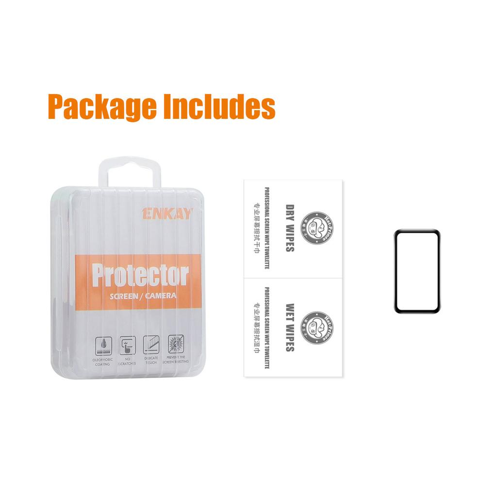 For Huawei Band 10 Screen Protector ENKAY HAT PRINCE 3D Curved PC + PMMA Ultra Clear Film