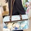 Y2k DIY Badge Display Shoulder Bag  Cute Large Capacity Lace Ita Bag Lolita Girls Transparent Pocket Casual Polka Dot Handbag