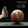 Electric Pump For Balls Fast Inflation Portable Low Noise Powerful Air Ball Pump USB Intelligent LCD Display Screen