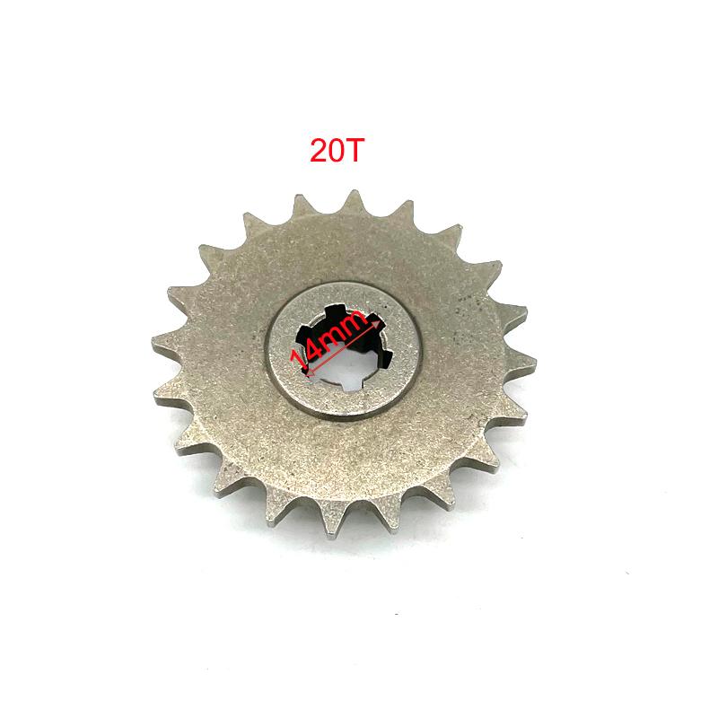 1pcs T8F 11T 13T 14T 17T 20T Motorcycle Front Gear Box Sprocket For 47cc 49cc Minimoto Mini Dirt Pit Bike Moped Scooter