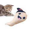 Giocattolo per Gatti con Erba Gatta Pulizia Denti Gioco Giocattolo Durevole Resistente ai Morsi Bambola di Peluche di Halloween Forniture per Animali Domestici