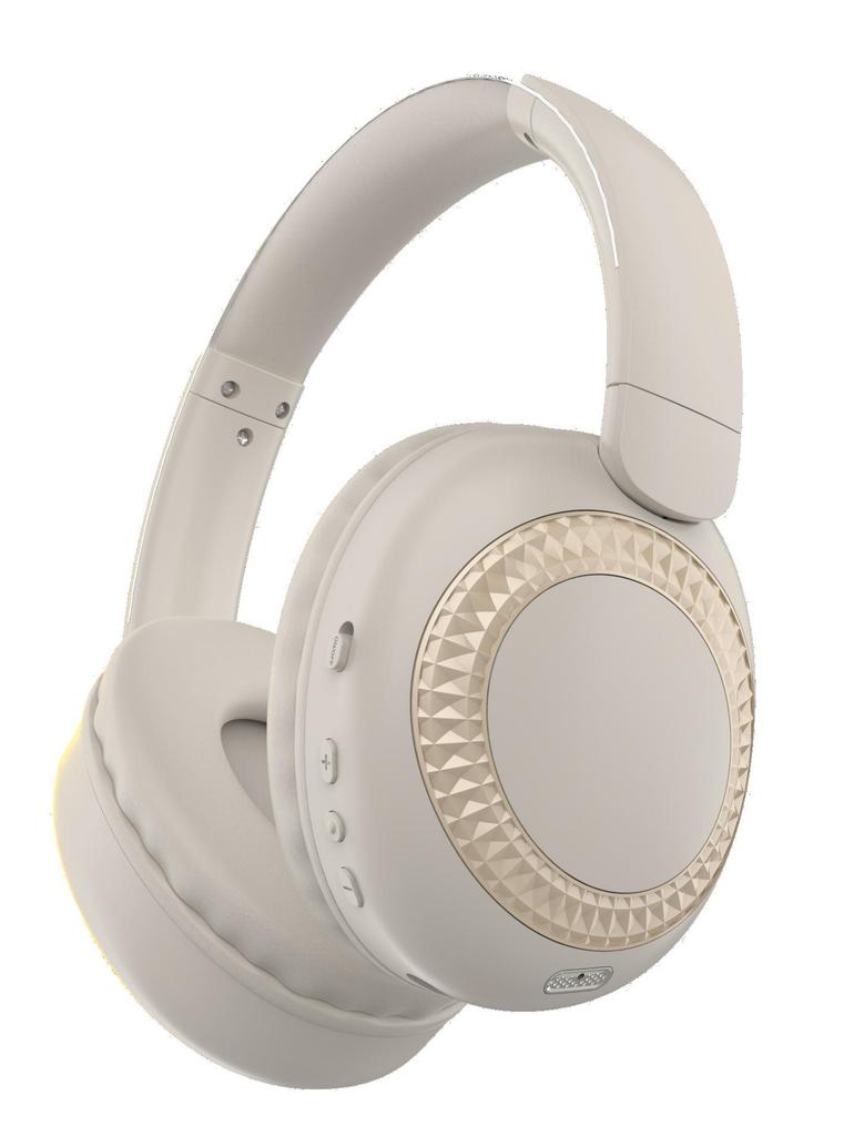 New Bluetooth Over-Ear Headset: Foldable, Rotating Design with Soft Large Earcups