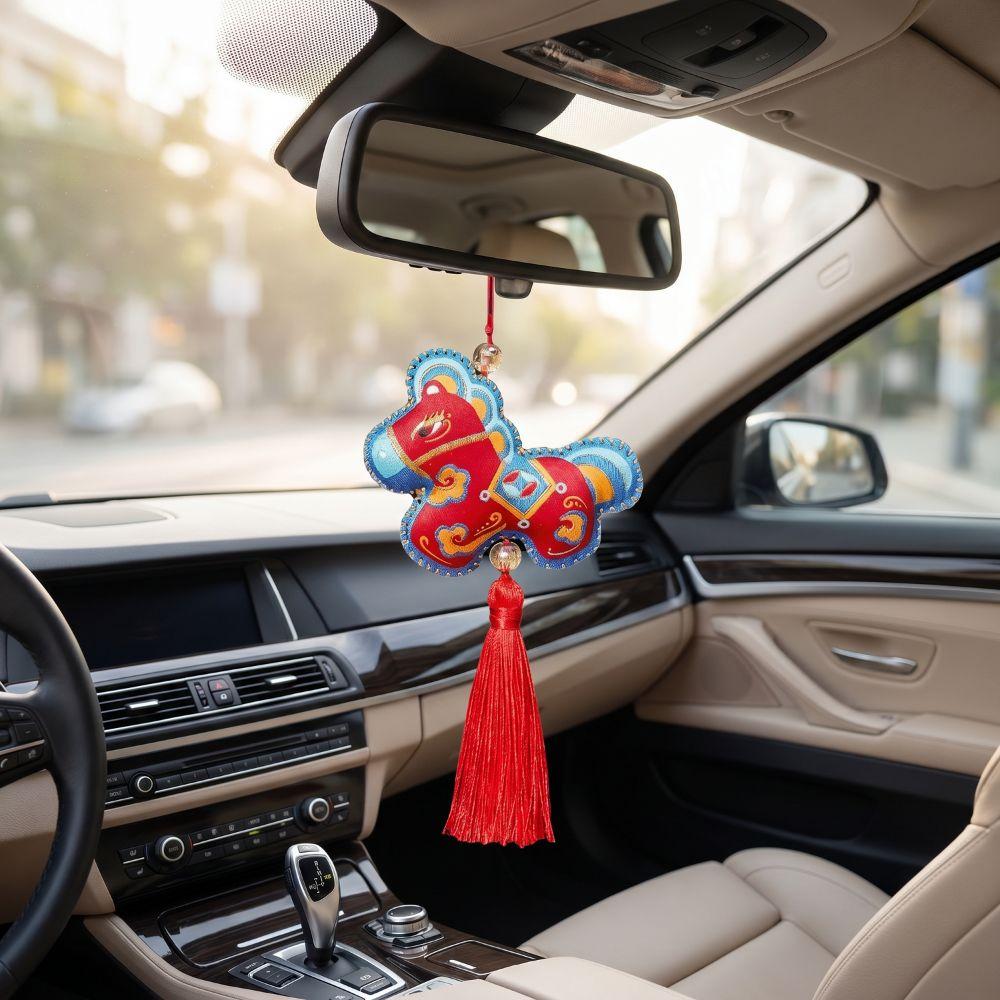 Chinese Style Dragon Boat Festival Sachet Bag Double Sided Hanging Sachet Pendant  Home Decor