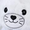 Seal Animal Ear Move Hat White Plush Bunny Ears Moving Jumping Up Toys Dress Up Funny Cosplay Party for Kids Christmas Gift