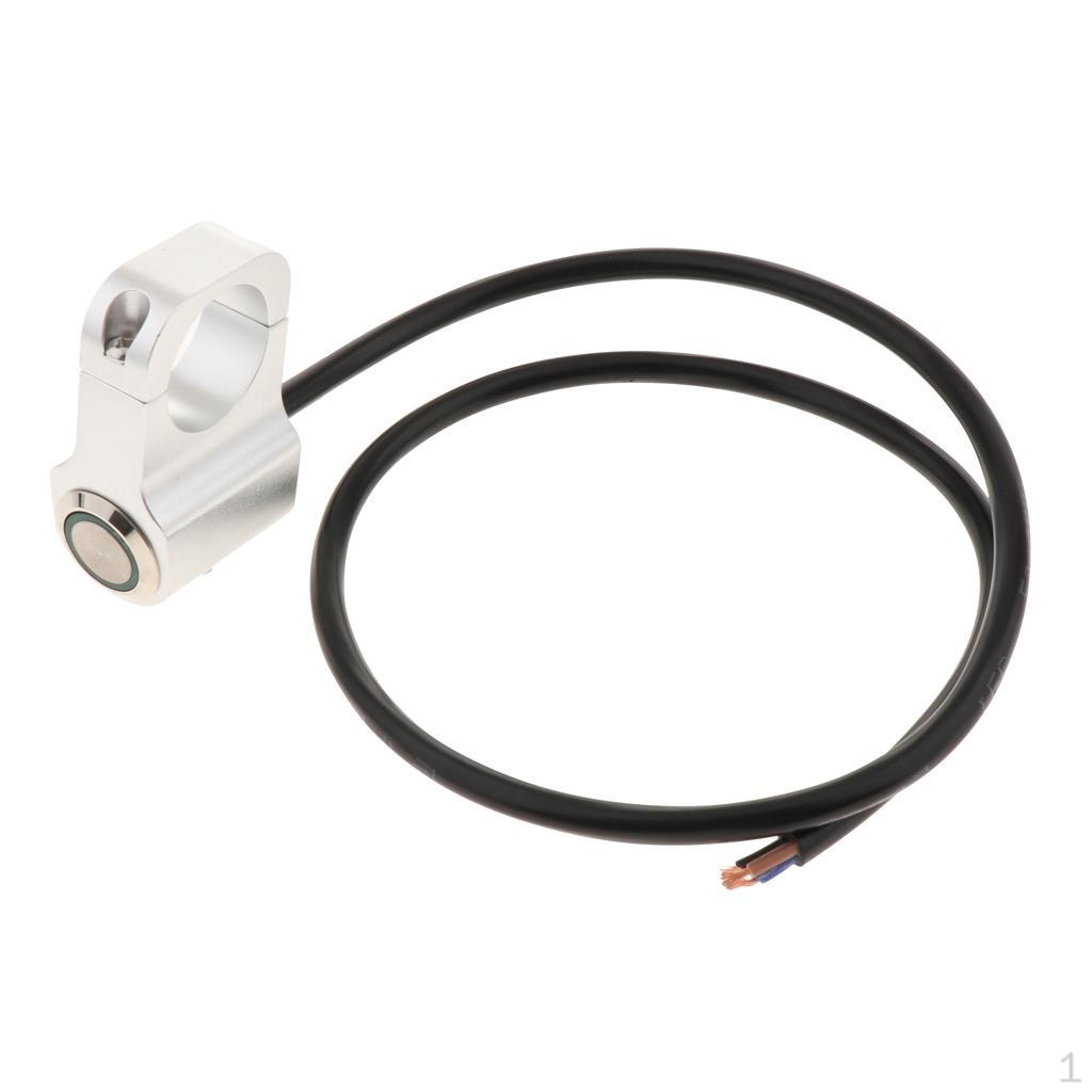 1-inch 25mm Motorcycle Switch Assembly Motorcross Handlebar Control Switches - Waterproof Button
