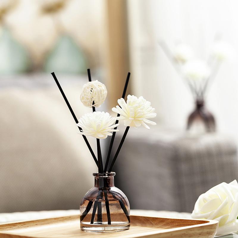 No Fire Aromatherapy Essential Oil Home Indoor Toilet Deodorant Perfume Bottle Dry Flower Air Freshener Bedroom Lasting Fragrance