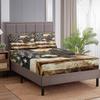 Retro Eagle Pattern 3-Piece Bedding Set With 2 Pillowcases For Living Room Bedroom Vintage