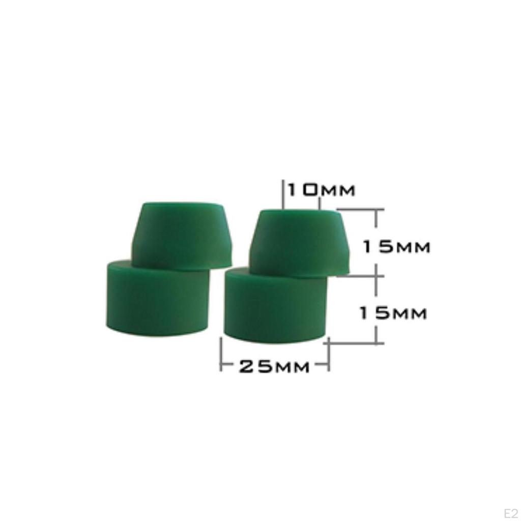 Skateboard Truck Bushings Conical Top and Cylindrical Bottom High Elastic