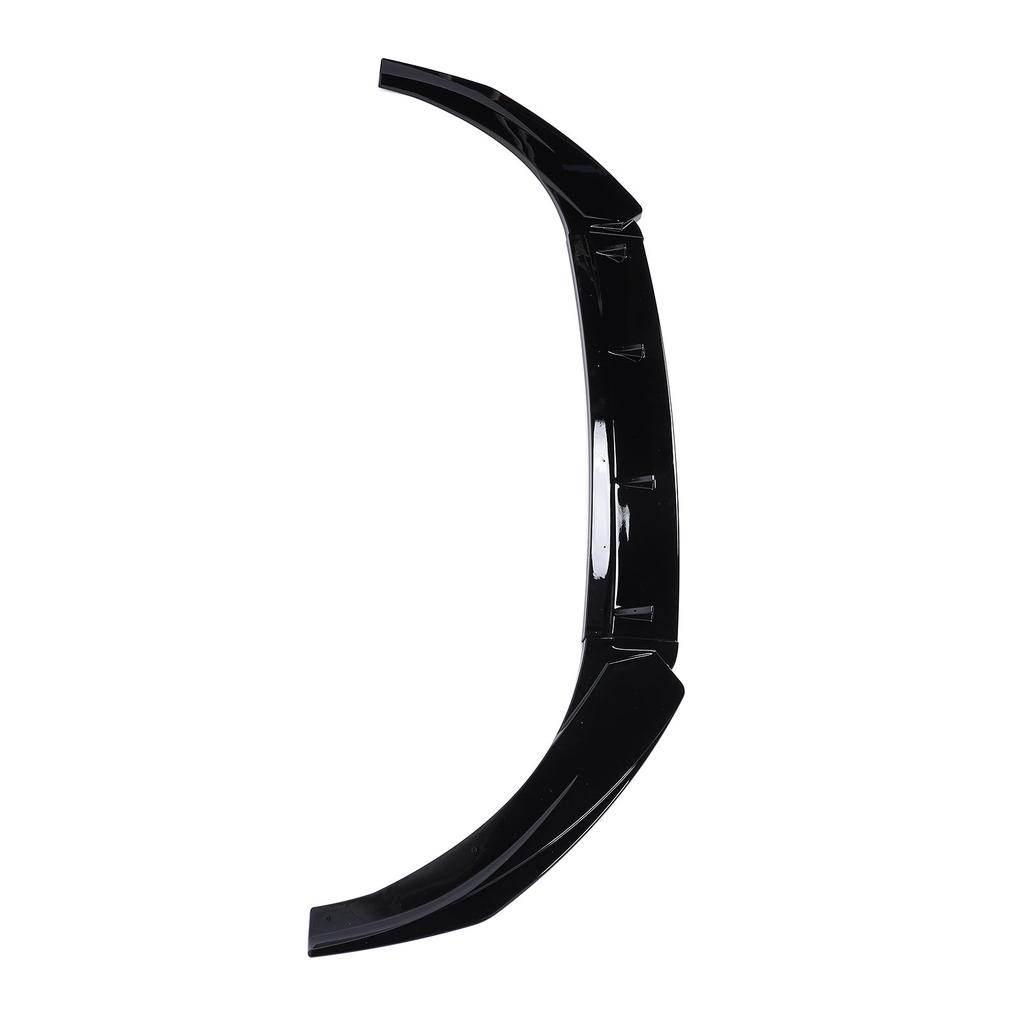 Front Bumper Lip Spoiler Racing   3 Section Type Car Front Bumper Lip Body Kit for S‑Line 8V Pre‑facelift 2013 to 2016