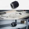 Bellows Hose with Clamps Compatible Rubber Exhaust Coupler Flexible for Boat