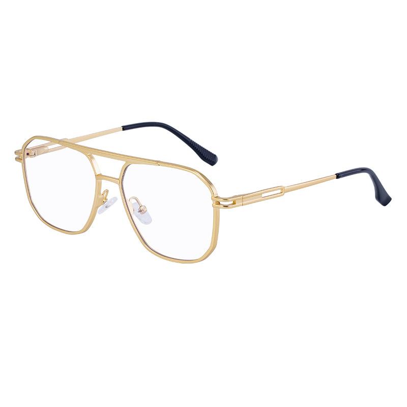 JYL TS Men's New Square Double-Bridge - Spring-Temple Outdoor Shades KSL-98279
