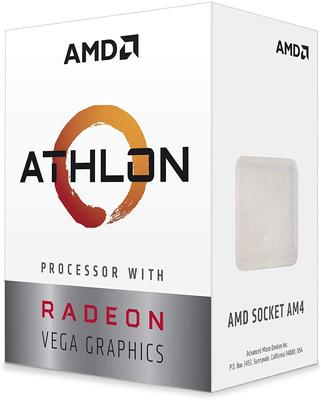 AMD Athlon 200GE Processor with Radeon Graphics 2 Cores 4 Threads 5MB 35W Authorized Distributor YD200GC6FBBOX 3.2GHz / [Domestic Product]