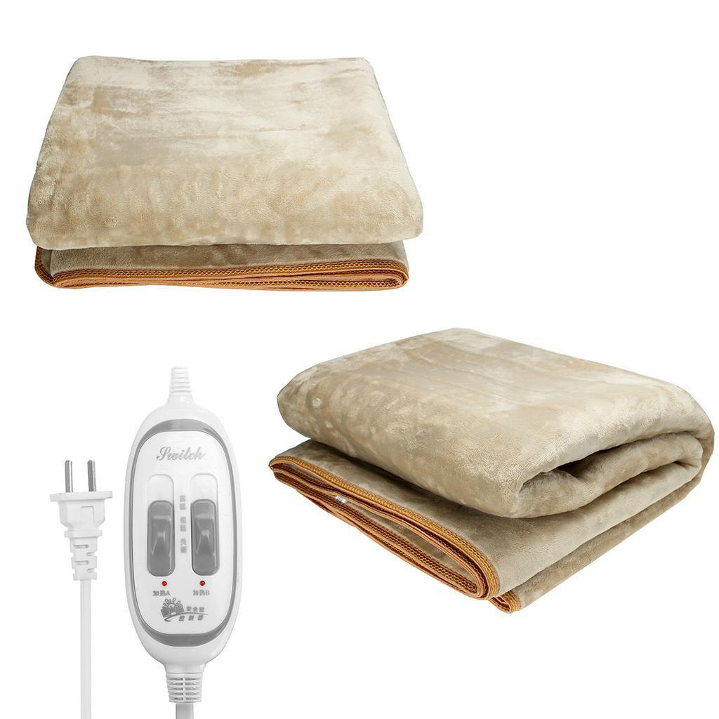 220V 50Hz Thermostat Electric Blanket Body Warmer Bed Mattress Heated Carpet Mat Waterproof Automatic Electric Heating Pad