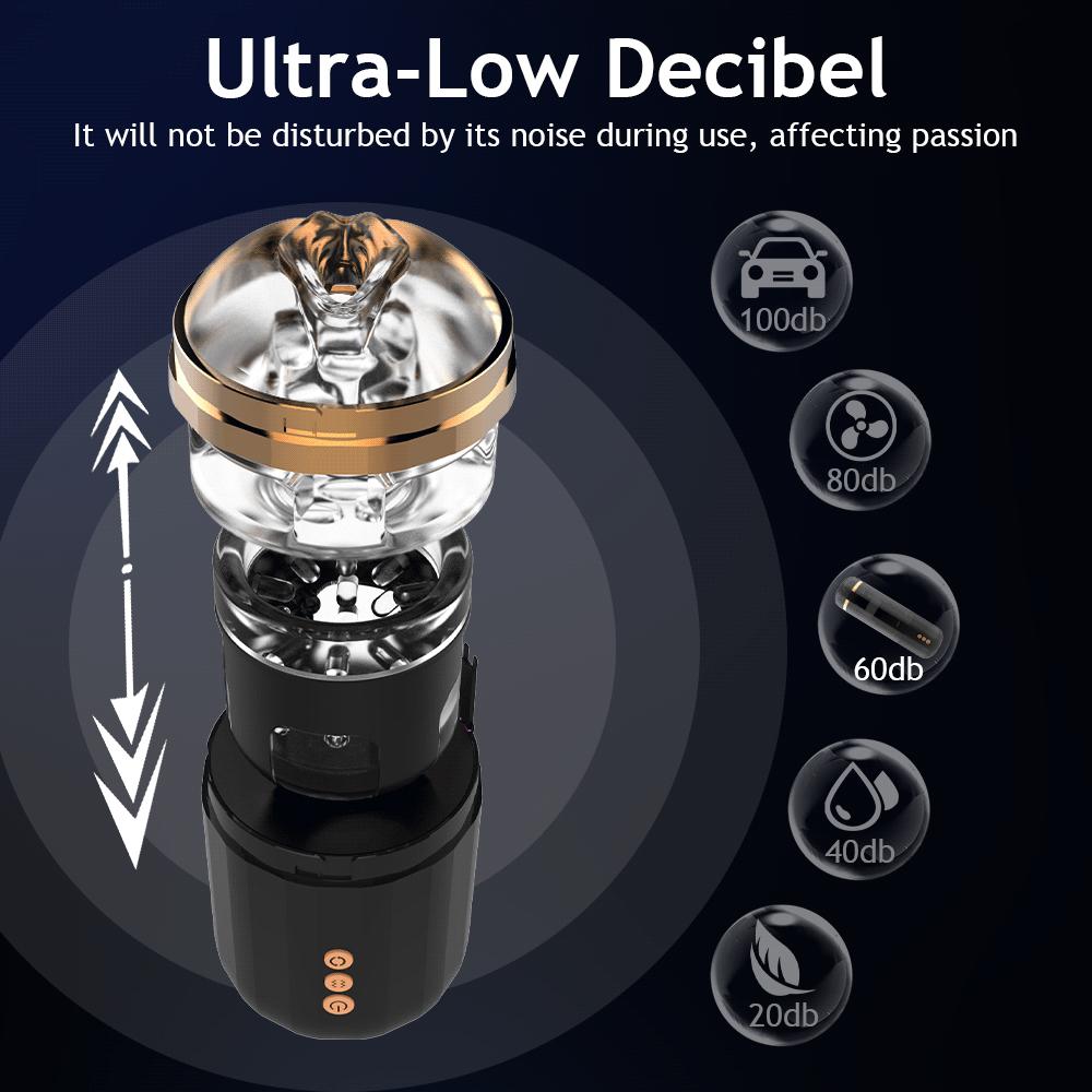 Automatic Male Masturbator Cup Telescopic Vibration Realistic Artificial Penis Exercise Stimulator Sex Toys for Men Adults
