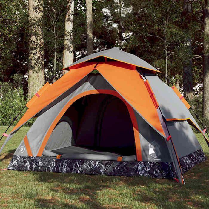 VidaXL Tente de camping à dôme 3 personnes libération rapide 4004179