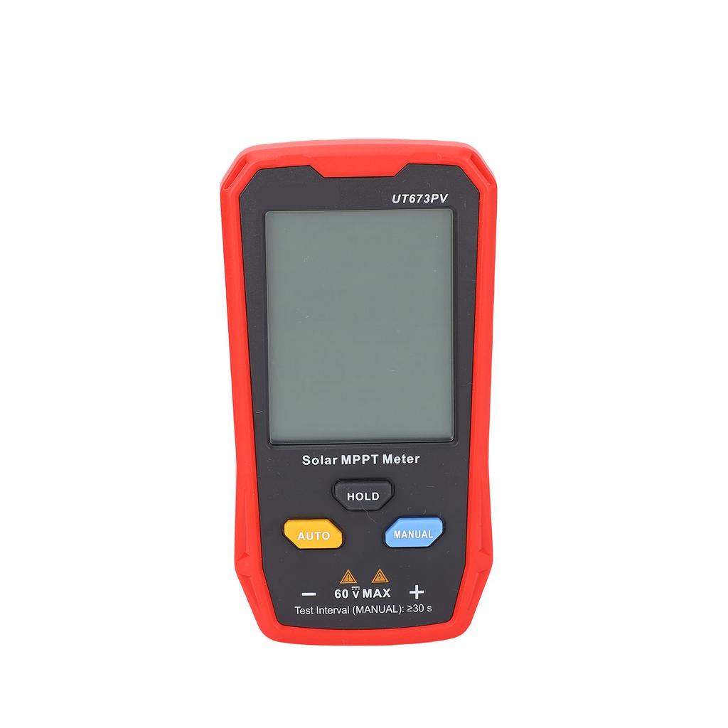 Solar Panel Tester 800W MPPT PV Power Meter Photovoltaic Panel Multimeter for Troubleshooting UT673PV English Version