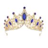 Alloy Queen Princess Crown Baroque Prom Dress Jewelry Vintage Bridal Headband  New Year