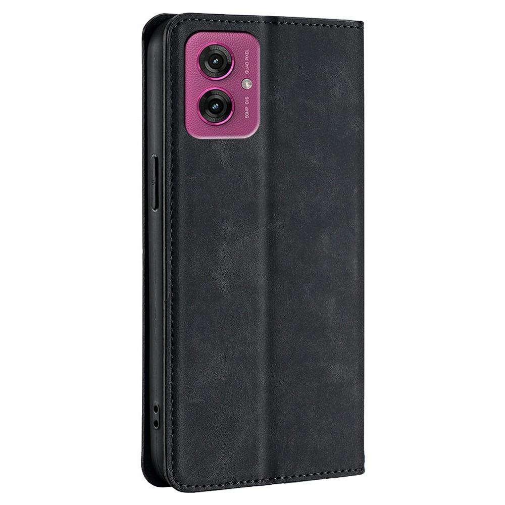 For Motorola Moto G55 5G Case Card Holder PU Leather Magnetic Closing Phone Cover