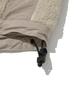 Welter Experiment Chest Holepocket Fleece Vest_Cream_Wol049