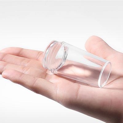 Zestaw do zdobienia paznokci silikonowy transparentny Manicure Plate Stamp Polish Scraper