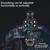 Motorcycle Phone Mount with Vibration Dampener Handlebar Cellphone Mount for Bike Motorcycle Scooter ATV/UTV Fit 6.1-7.2" Phone