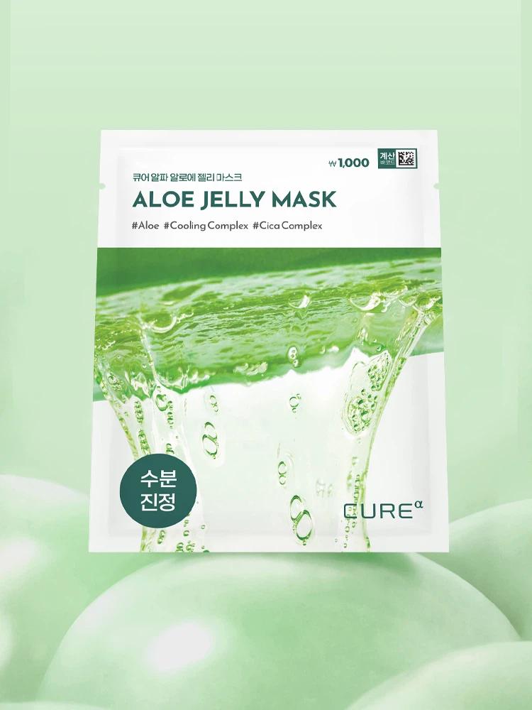 Kimjeongmoon Aloe Cure Alpha Aloe Jelly Mask 10ea